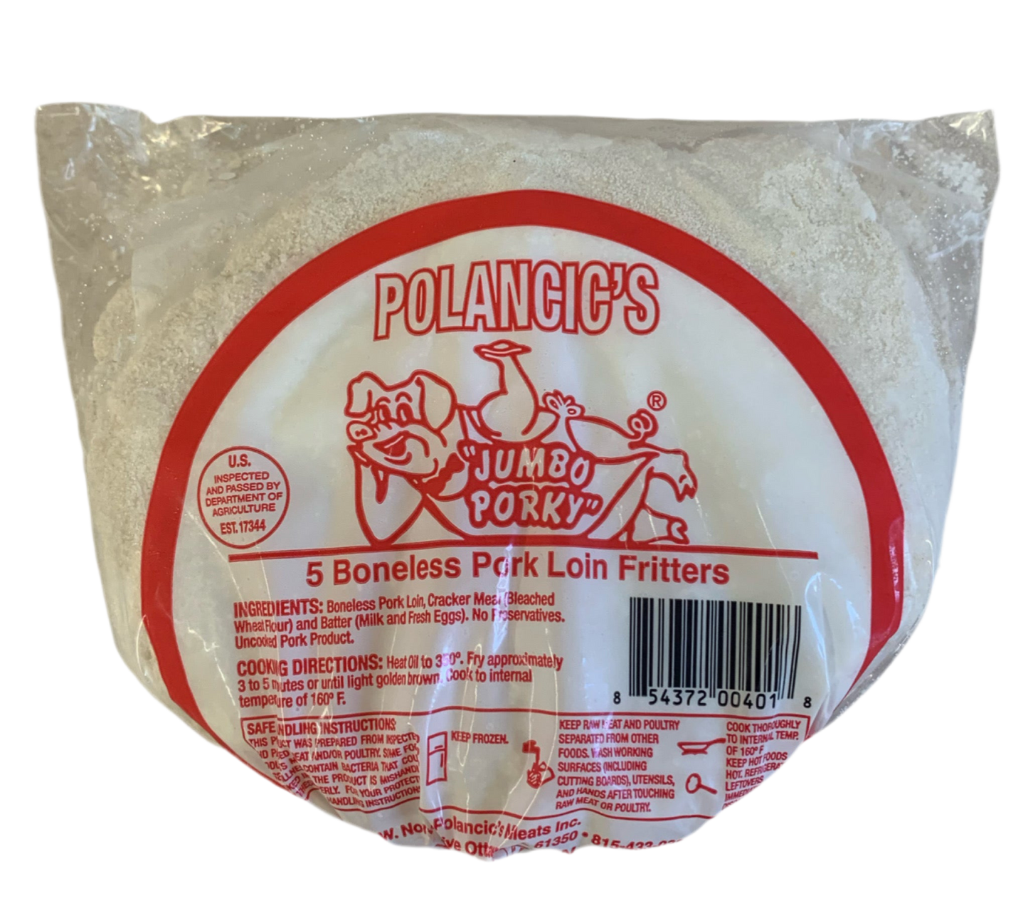Polancic's "Jumbo Porky" 5 PACK