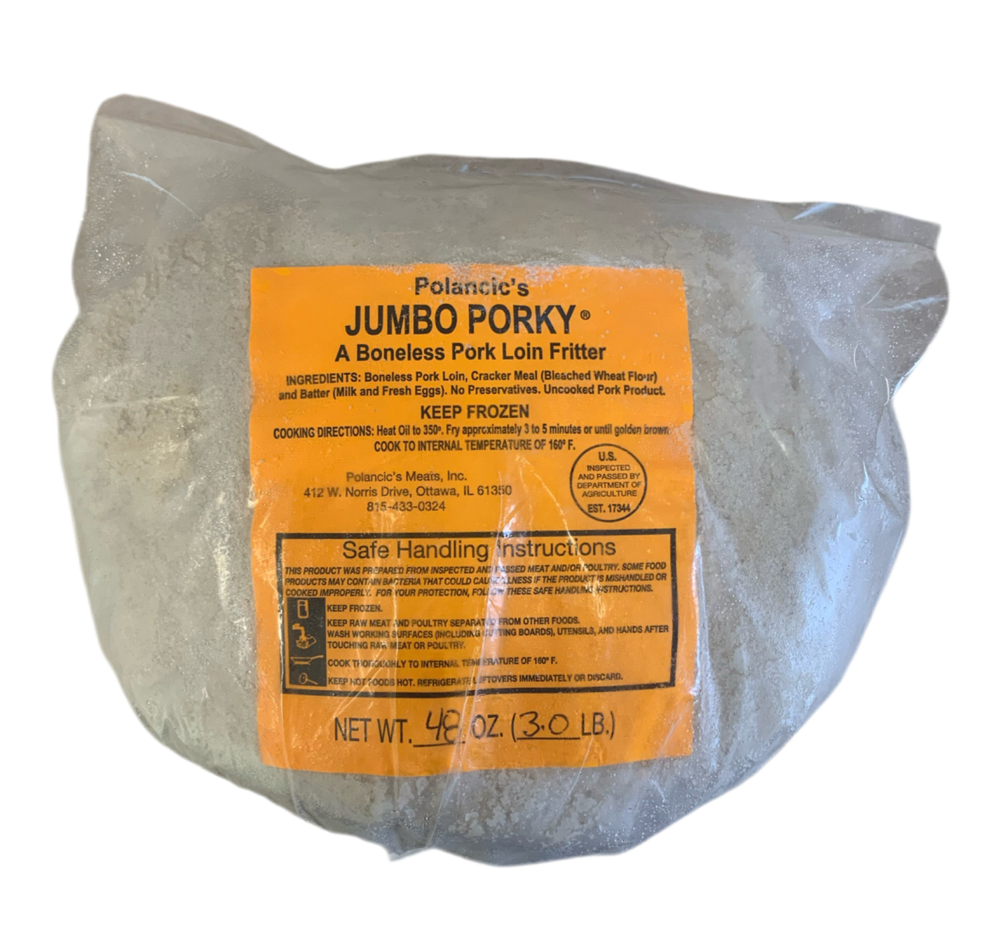 Polancic's "Jumbo Porky" 10 PACK